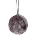 thumbnail image 1 of Lilac Gray Hanging Christmas Ball Ornament 3" (76mm), 1 of 3
