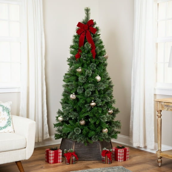 Northlight Medium Mixed Cashmere Pine Artificial Christmas Tree - 6.5' - Unlit