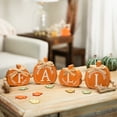 thumbnail image 1 of Northlight Mini Pumpkins Wooden Fall Harvest Sign - 22", 1 of 6