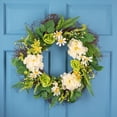 thumbnail image 1 of Northlight Mixed Floral Artificial Spring Wreath - 22", 1 of 10
