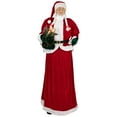 thumbnail image 1 of Northlight Mrs. Claus Standing Commercial Christmas Figure with Gift Bag - 6', 1 of 6