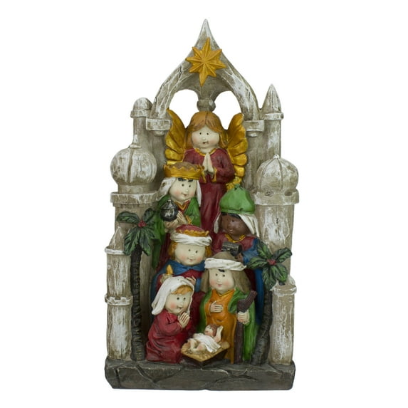 Northlight 11" Children's First Nativity Scene Christmas Decoration