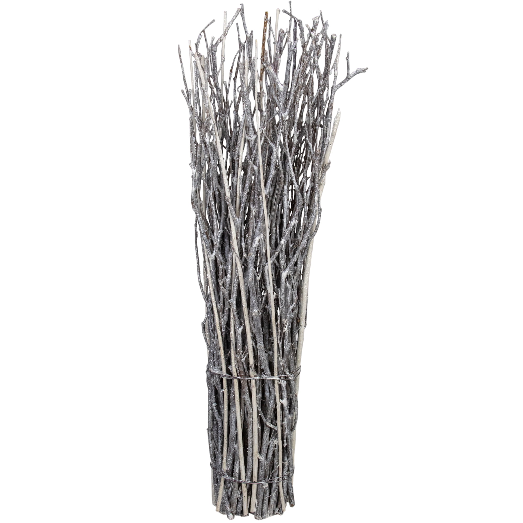 Northlight Natural Twig Bundle Glittered Christmas Decoration - 20"