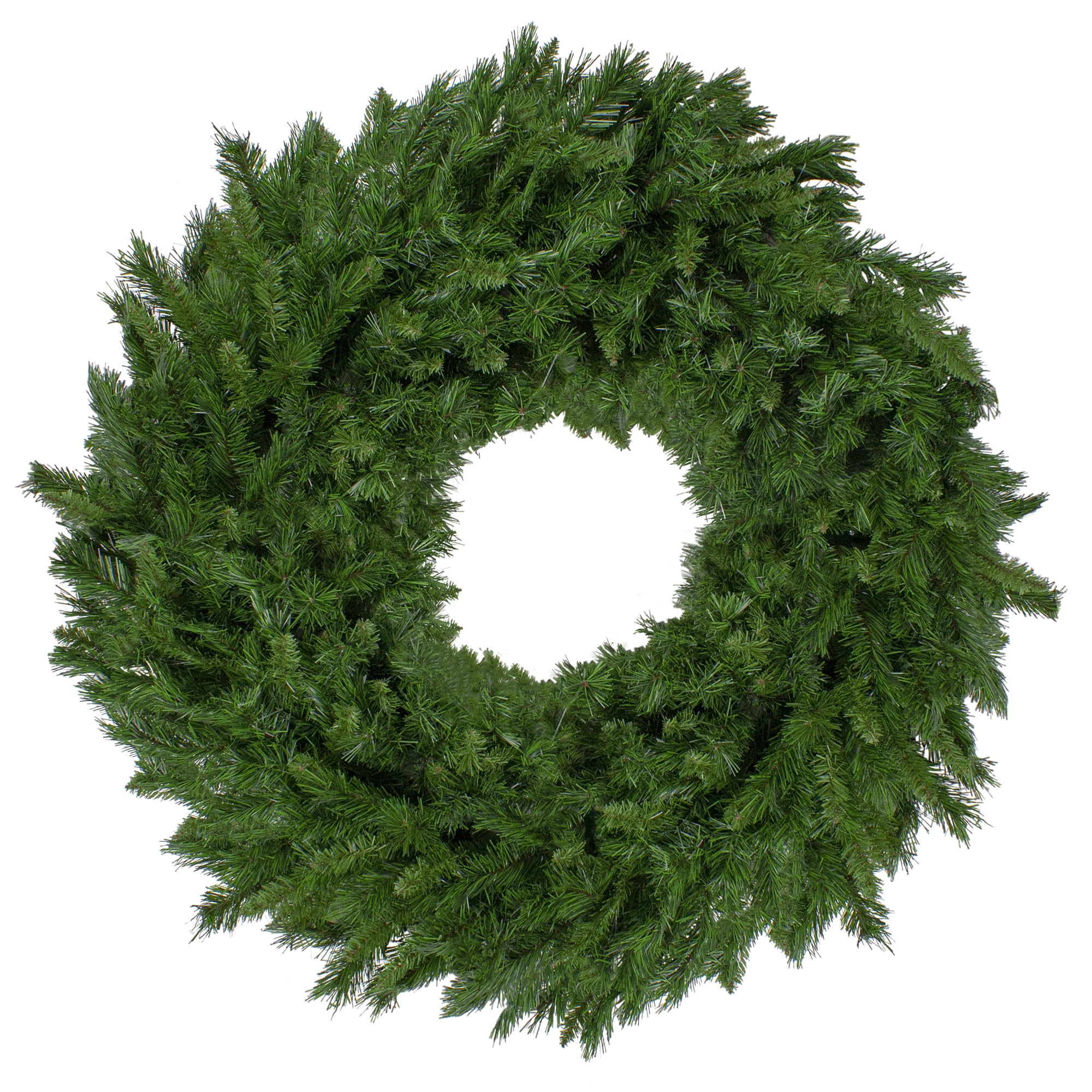48" Lush Green Pine Artificial Christmas Wreath for Outdoors