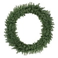 thumbnail image 1 of Northlight PVC Unlit Spiral Wreath, 72" (Green), 1 of 5