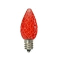 thumbnail image 1 of Pack of 25 Faceted LED C7 Red Christmas Replacement Bulbs, 1 of 3