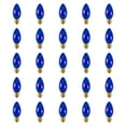 thumbnail image 1 of Pack of 25 Incandescent C9 Blue Christmas Replacement Bulbs, 1 of 6