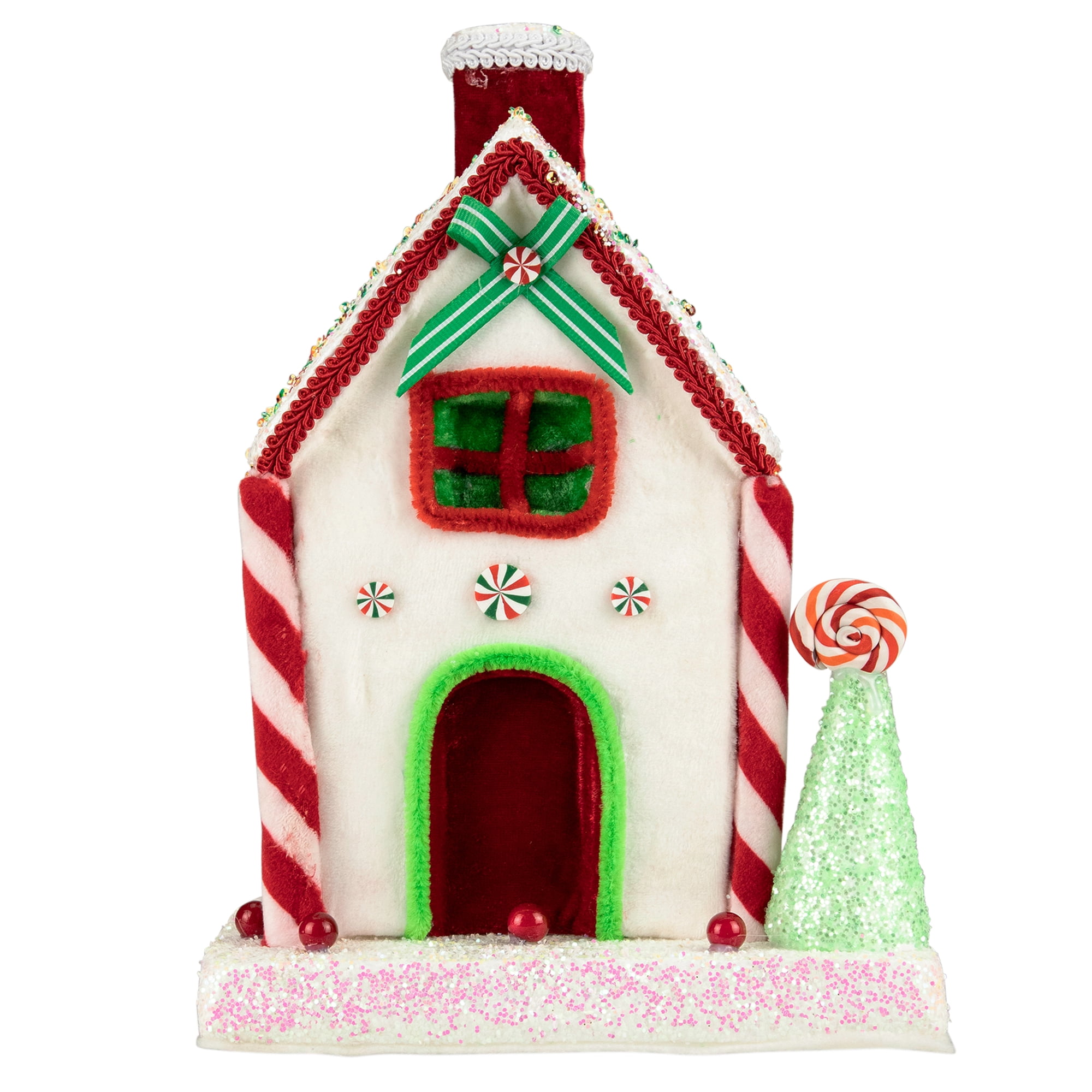 Northlight Peppermint Candy House Christmas Decoration - 11"