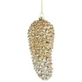 thumbnail image 1 of Northlight Pine Cone Glass Christmas Ornament - 7.25" - Gold, 1 of 5