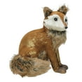 thumbnail image 1 of Northlight Plush Sitting Fox Figure Animal Decoration - 10.25", 1 of 3
