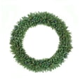 thumbnail image 1 of Northlight Pre-Lit Buffalo Fir Commercial Artificial Christmas Wreath - 5' - Multi LED Lights, 1 of 4