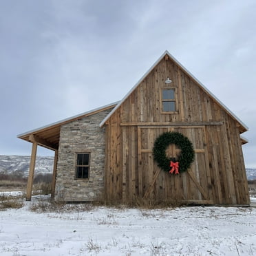 Northlight Pre-Lit Commercial Canadian Pine Artificial Christmas Wreath - 7' - Clear Lights