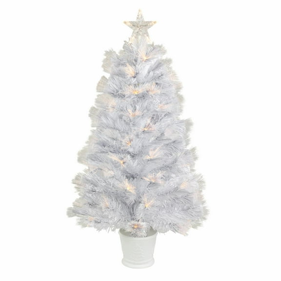 Northlight Pre-Lit Fiber Optic Artificial Christmas Tree