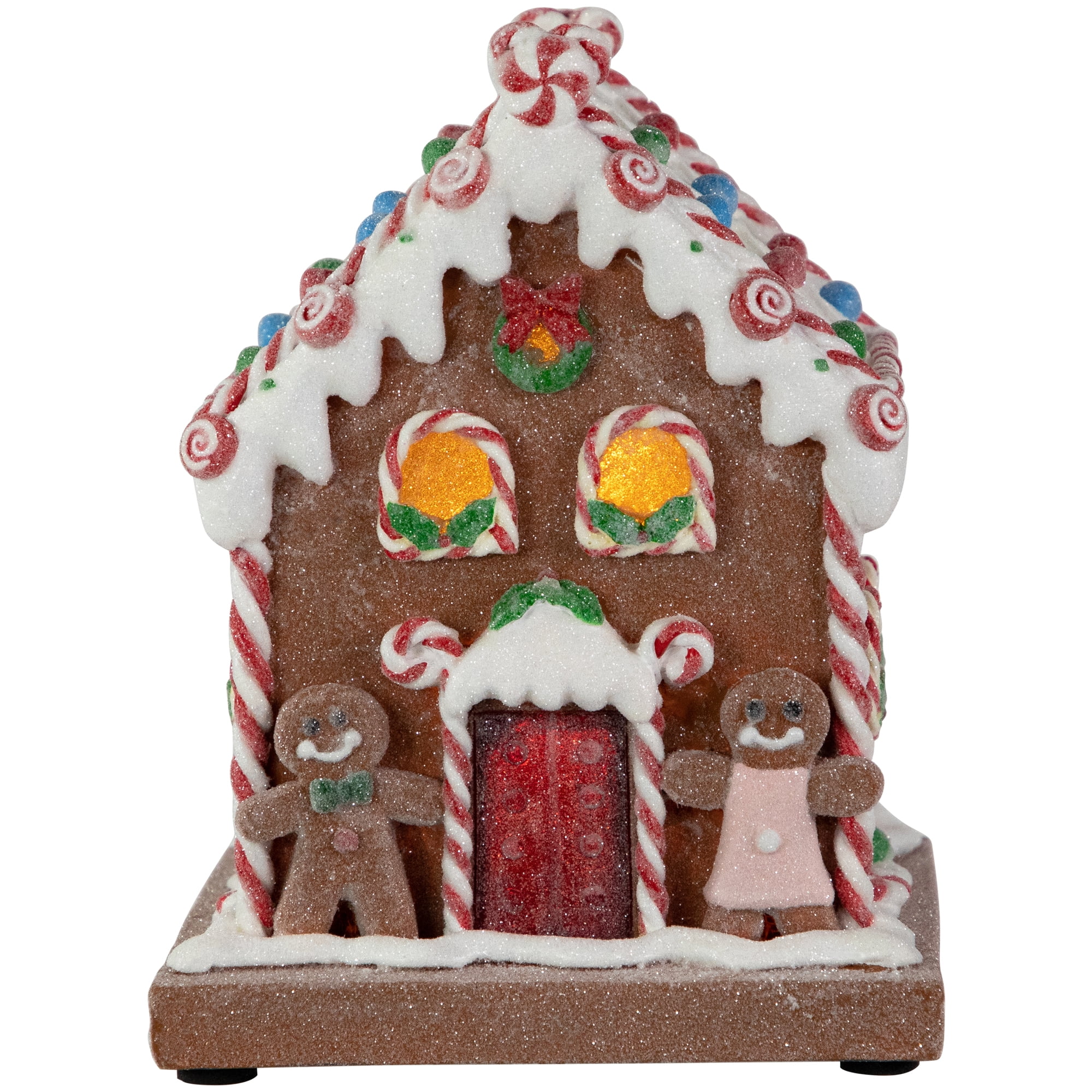 Northlight Pre-Lit LED Gingerbread Candy House Christmas