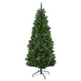 thumbnail image 1 of Northlight Pre-Lit Medium Mixed Cashmere Pine Artificial Christmas Tree - 6.5' - Clear Lights, 1 of 5