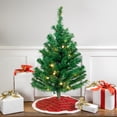 thumbnail image 1 of Northlight Pre-Lit Medium Mixed Classic Pine Artificial Christmas Tree - 2' - Warm White LED Lights, 1 of 6