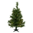thumbnail image 1 of Northlight Pre-Lit Medium Royal Pine Artificial Christmas Tree - 2' - Clear Lights, 1 of 6