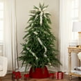Tree Colers Northlight Pre-Lit Medium Weeping Cedar IPT Artificial Christmas Tree ...