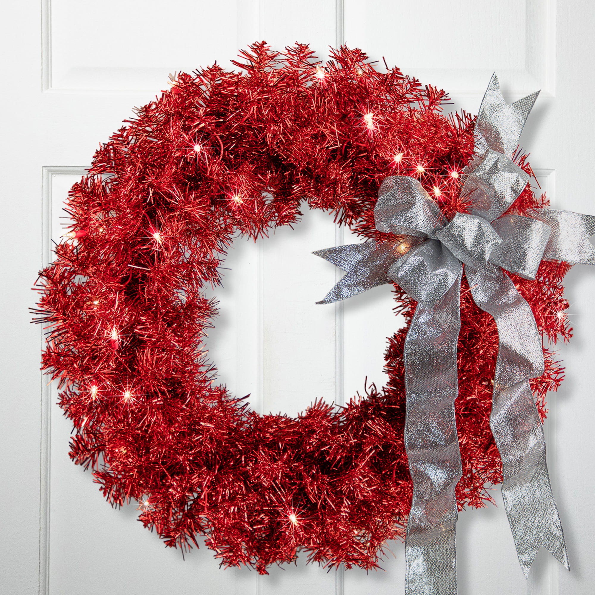Northlight Tinsel Wreath - Thumbnail 2