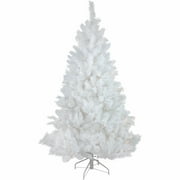 Northlight Pre-Lit White Alaskan Pine Artificial Christmas Tree Warm White LED Lights