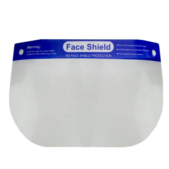 Northlight Protective Face Shields with Comfort Pad and Elastic Security Band - 10ct