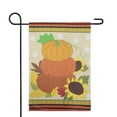 thumbnail image 1 of Northlight Pumpkins and Sunflowers Autumn Garden Flag 12.5" x 18", 1 of 7