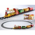 thumbnail image 1 of Northlight Ready to Play Animated Classic Christmas Express (12 Pieces) Battery Powered Model Train Set, 1 of 2