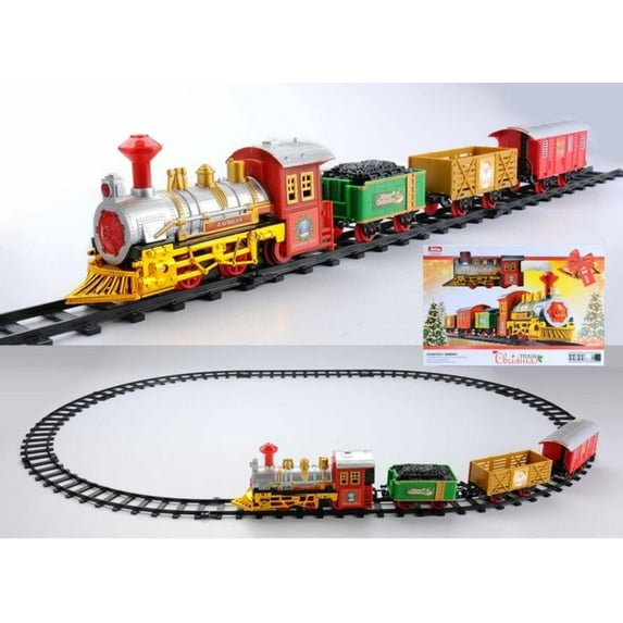 Northlight Ready to Play Animated Classic Christmas Express (12 Pieces) Battery Powered Model Train Set