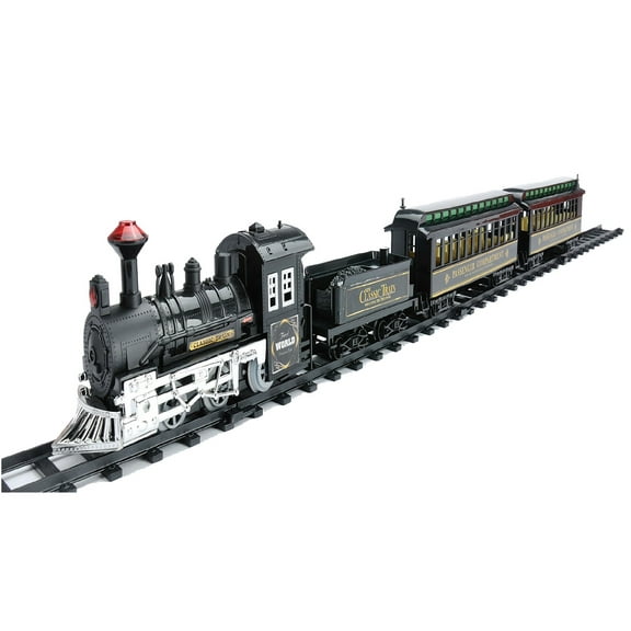 Northlight Ready to Play Animated Classic Train (14 Pieces) Battery Powered Model Train Set