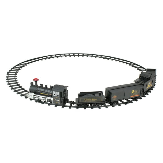 Northlight Ready to Play Animated Classic Train (15 Pieces) Battery Powered Model Train Set