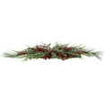 thumbnail image 1 of Northlight Real Touch™ Berries and Birch Twigs Artificial Pine Christmas Swag - 62" - Unlit, 1 of 9