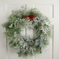 thumbnail image 1 of Northlight Real Touch™ Cedar and White Pine Artificial Christmas Wreath - 30" - Unlit, 1 of 9
