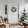 thumbnail image 1 of Northlight Real Touch™️ Cypress, Lemon and Eucalyptus Artificial Christmas Wreath - 22" - Unlit, 1 of 9