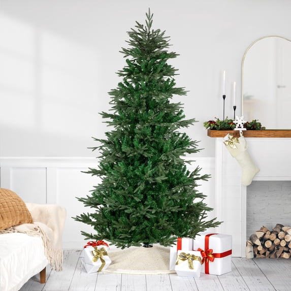 Northlight Real Touch™️ Full Hudson Fir Artificial Christmas Tree - Unlit - 7.5'