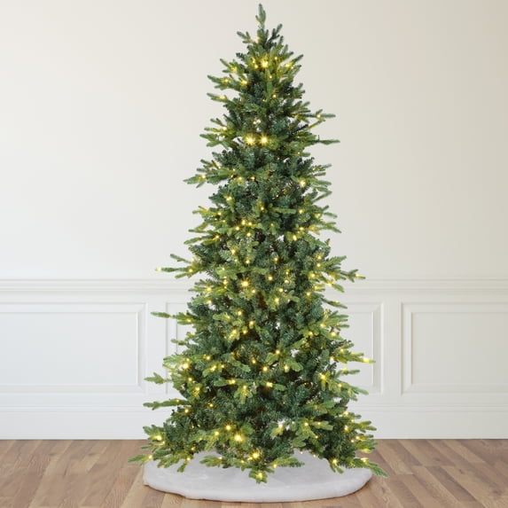 Northlight Real Touch™️Pre-Lit Elite Breckenridge Pine IPT Artificial Christmas Tree - 12' Dual