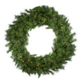 thumbnail image 1 of Northlight Real Touch™️ Pre-Lit Canyon Pine Artificial Christmas Wreath - 60" - Clear LED Lights, 1 of 4