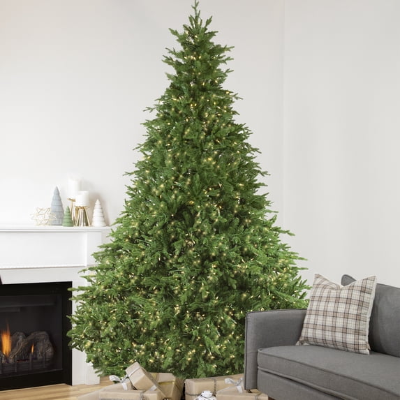 Northlight Real Touchâ„¢ï¸ Pre-Lit Full Minnesota Balsam Fir Artificial Christmas Tree - 12 FT -