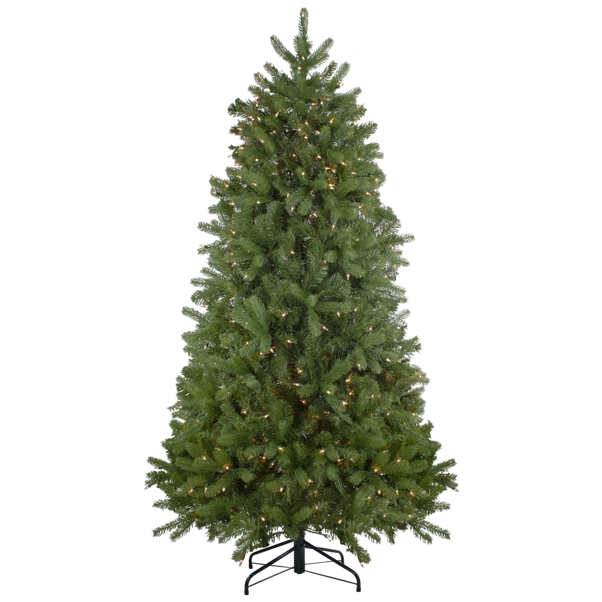 Northlight Real Touch Pre-Lit Full Palisades Fir Artificial Christmas Tree - 7.5' - Clear Lights