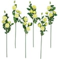 thumbnail image 1 of Northlight Real Touch™ Yellow and Green Artificial Rose Floral Sprays, Set of 6 - 35", 1 of 9