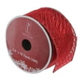 thumbnail image 1 of Northlight Red Wired Christmas Craft Ribbon 2.5" x 120 Yards, 1 of 3