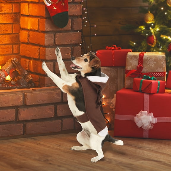 Northlight Reindeer Christmas Costume for Dogs Size: Small