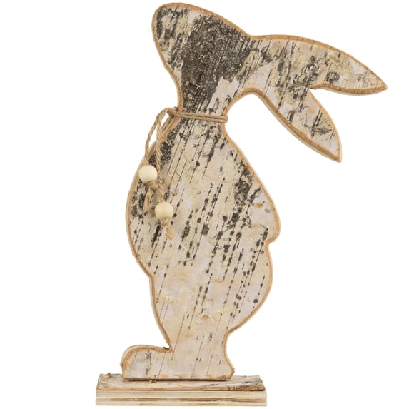 Northlight Rustic Wooden Rabbit Silhouette Easter Decoration - 12"