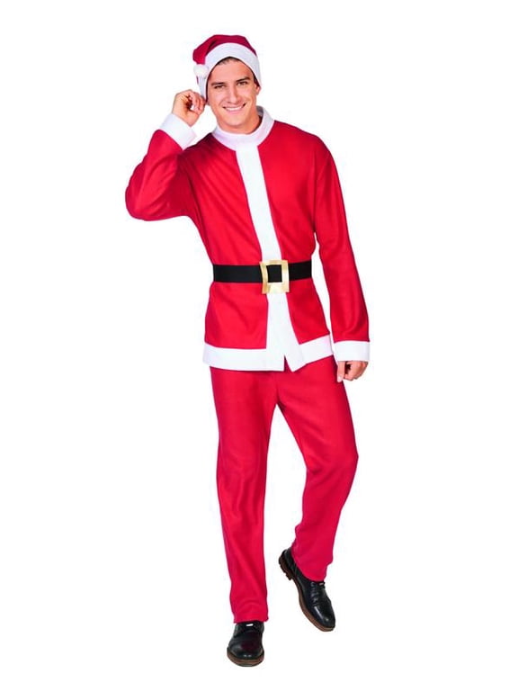 Santa Claus Men's Fancy-Dress Costumes for Adult, Plus Size (4 Each)