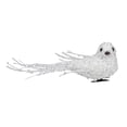 thumbnail image 1 of Northlight Sequined Bird Christmas Clip-on Ornament - 7.5" - White, 1 of 5