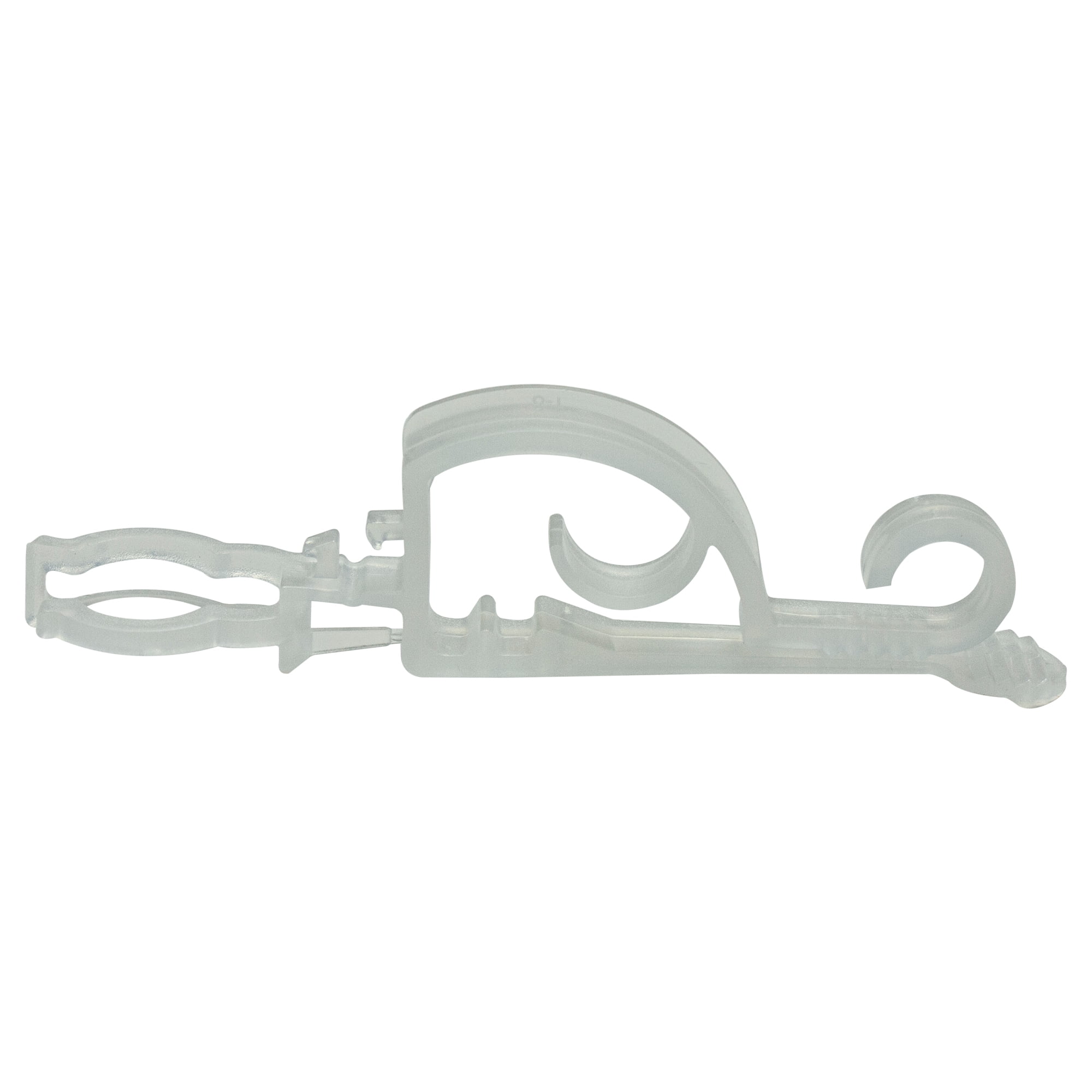 Northlight Set of 100 Clear Max Pro Anywhere Christmas Light Clips