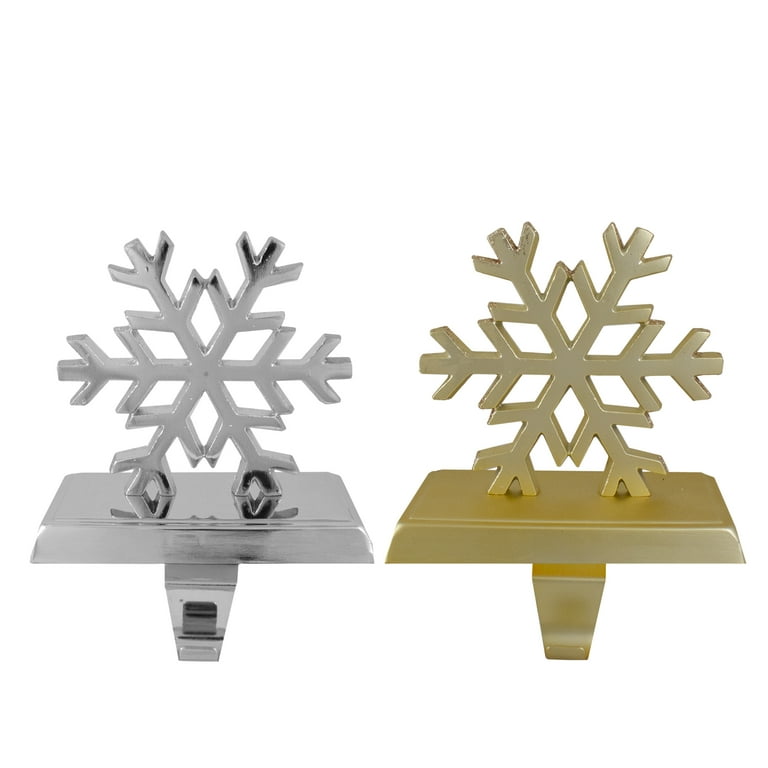 Snowflake stocking holders deals