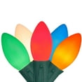 thumbnail image 1 of Northlight Opaque C9 Christmas String Lights - MultiColor - 24' Green Wire - 25ct, 1 of 2