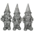 thumbnail image 1 of Northlight Gardening Gnomes Outdoor Garden Statues - 14" - Set of 3, 1 of 5