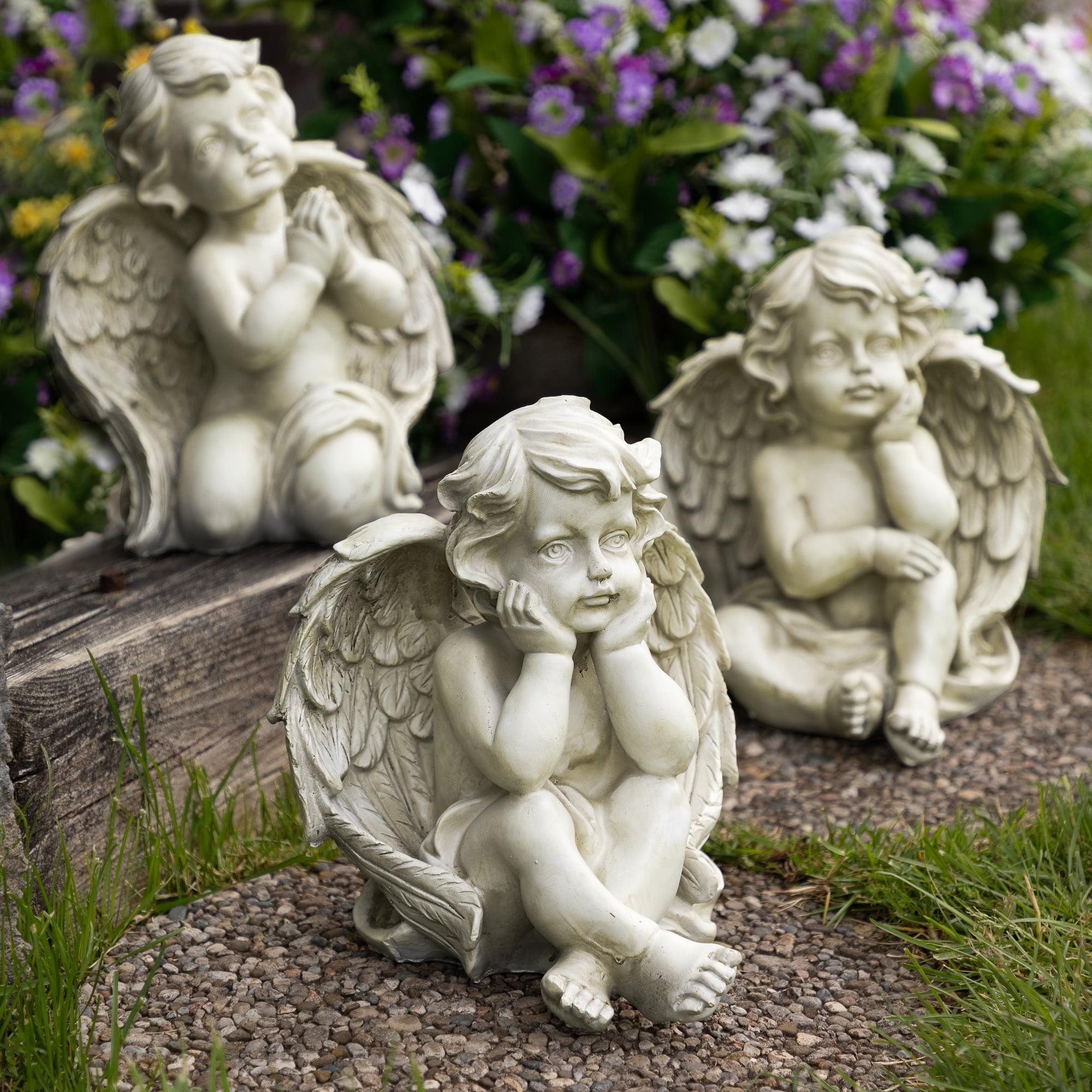 Angel Statues in Garden Statues - Walmart.com
