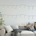 thumbnail image 1 of Northlight LED Fairy Water Droplet Christmas String Lights - MultiColor - 6' Silver Wire - 40ct, 1 of 4